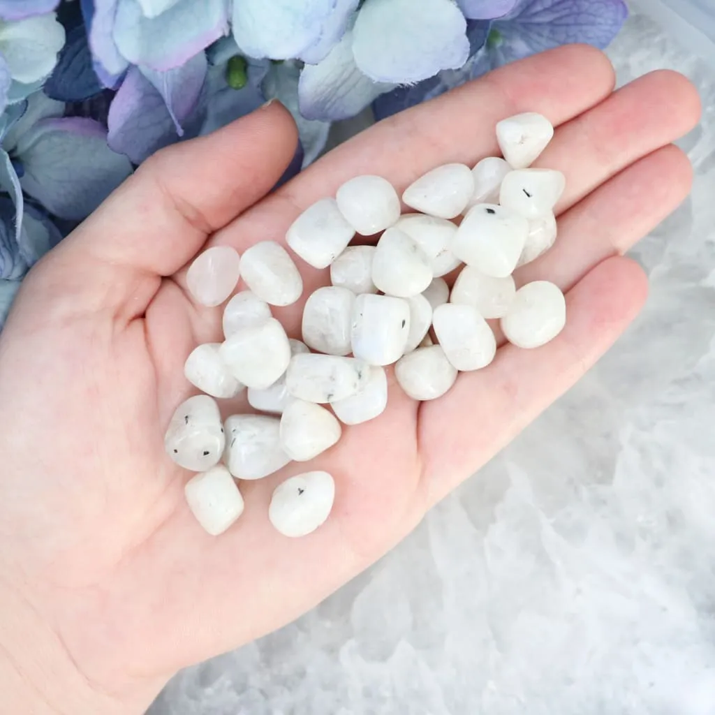Rainbow Moonstone Mini Tumble Set