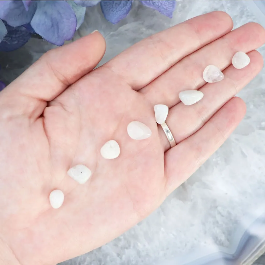 Rainbow Moonstone Mini Tumble Set