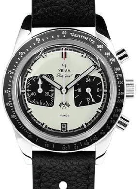 Rallygraf Meca-Quartz Chronograph Panda - Leather