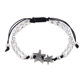 Retro Marine Charm Anklet