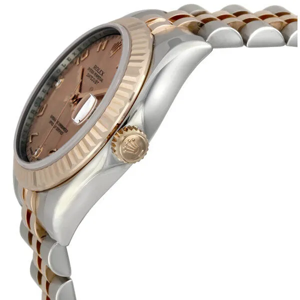 Rolex Datejust Lady 31 Gold Dust Dial Stainless Steel and 18K Everose Gold Jubilee Bracelet Automatic Watch 178271GDDJ