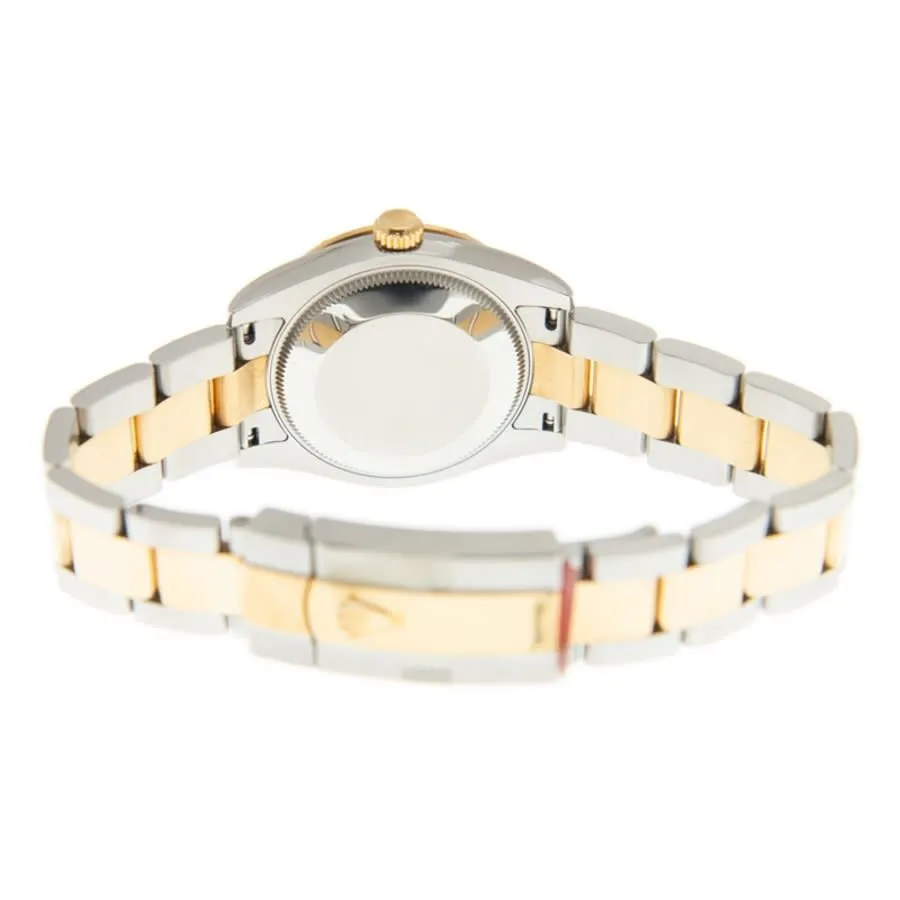 Rolex Datejust Lady 31 Silver Dial Stainless Steel and 18K Yellow Gold Oyster Bracelet Automatic Watch 178343GRDO