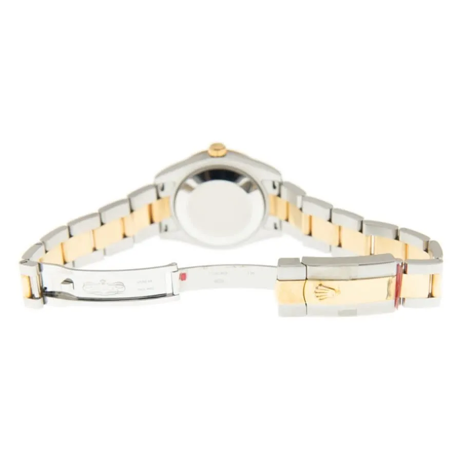 Rolex Datejust Lady 31 Silver Dial Stainless Steel and 18K Yellow Gold Oyster Bracelet Automatic Watch 178343GRDO