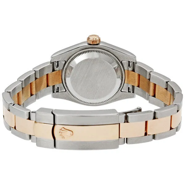 Rolex Lady Datejust 26 Silver Dial Stainless Steel and 18K Everose Gold Oyster Bracelet Automatic Watch 179161SSO