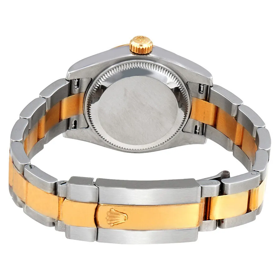 Rolex Lady Datejust 26 Silver Dial Stainless Steel and 18K Yellow Gold Oyster Bracelet Automatic Watch 179163SDO