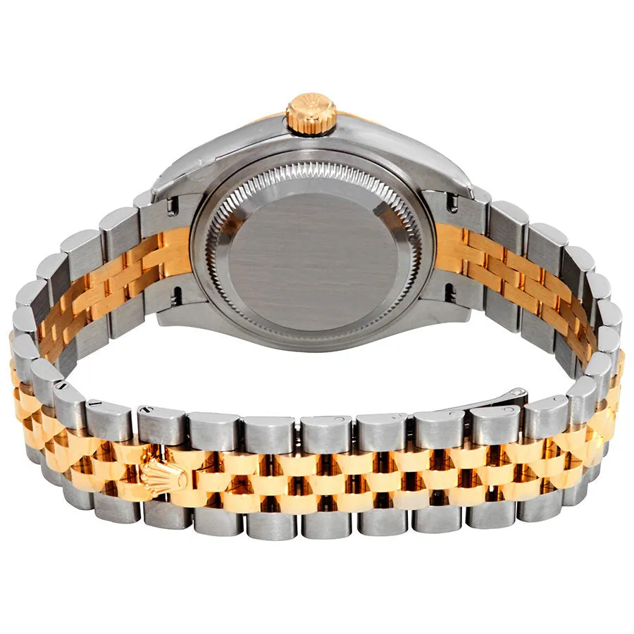 Rolex Lady Datejust 28 Silver Dial Steel and 18K Yellow Gold Jubilee Watch 279163SSJ