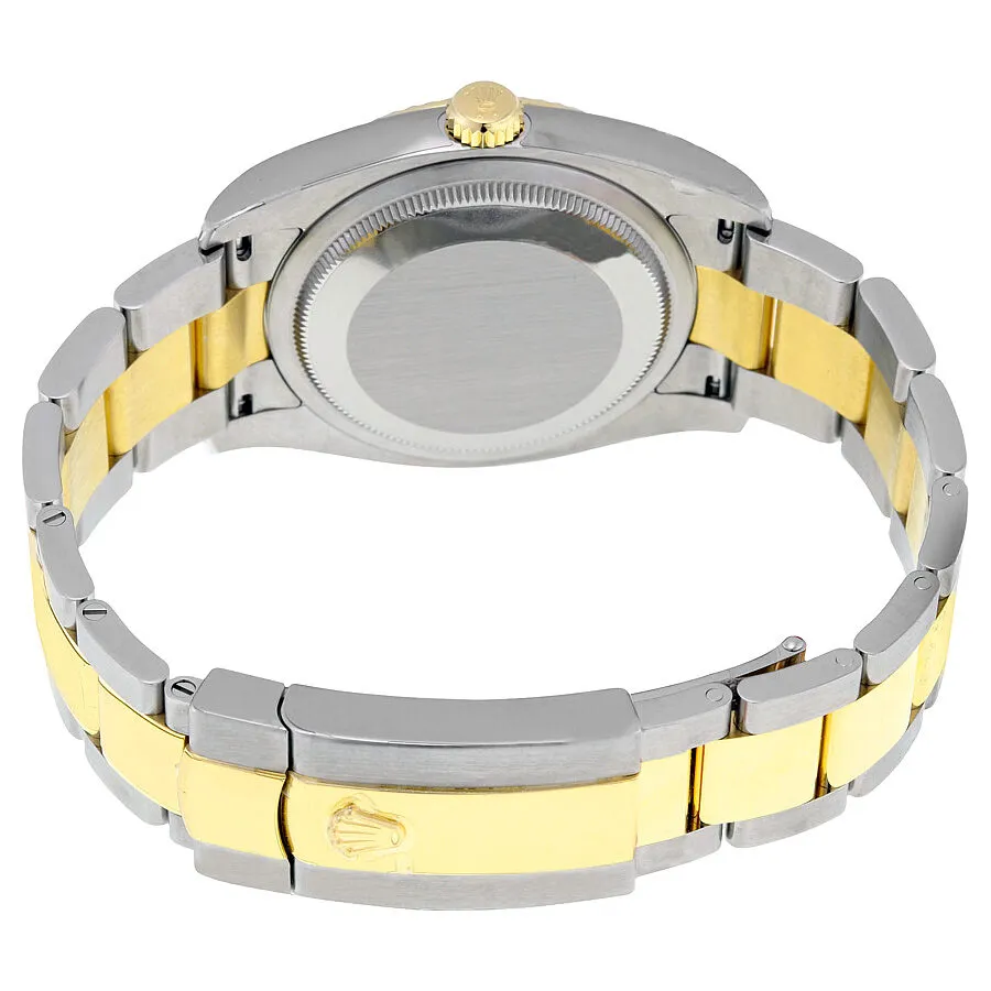 Rolex Oyster Perpetual Datejust 36 Black Dial Stainless Steel and 18K Yellow Gold Bracelet Automatic Men's Watch 116233BKDO