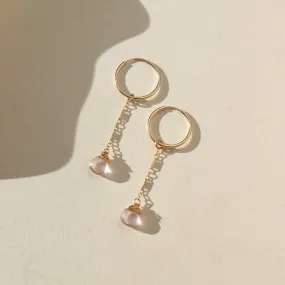 Rose Quartz Marisol Earrings
