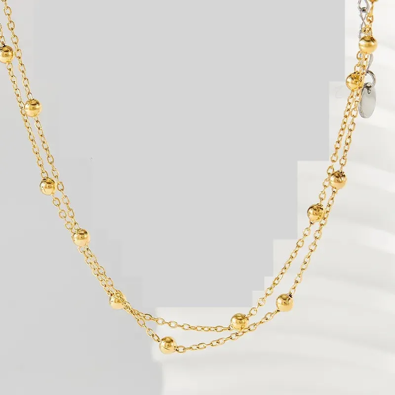 Simple Classic Anklets - Gold