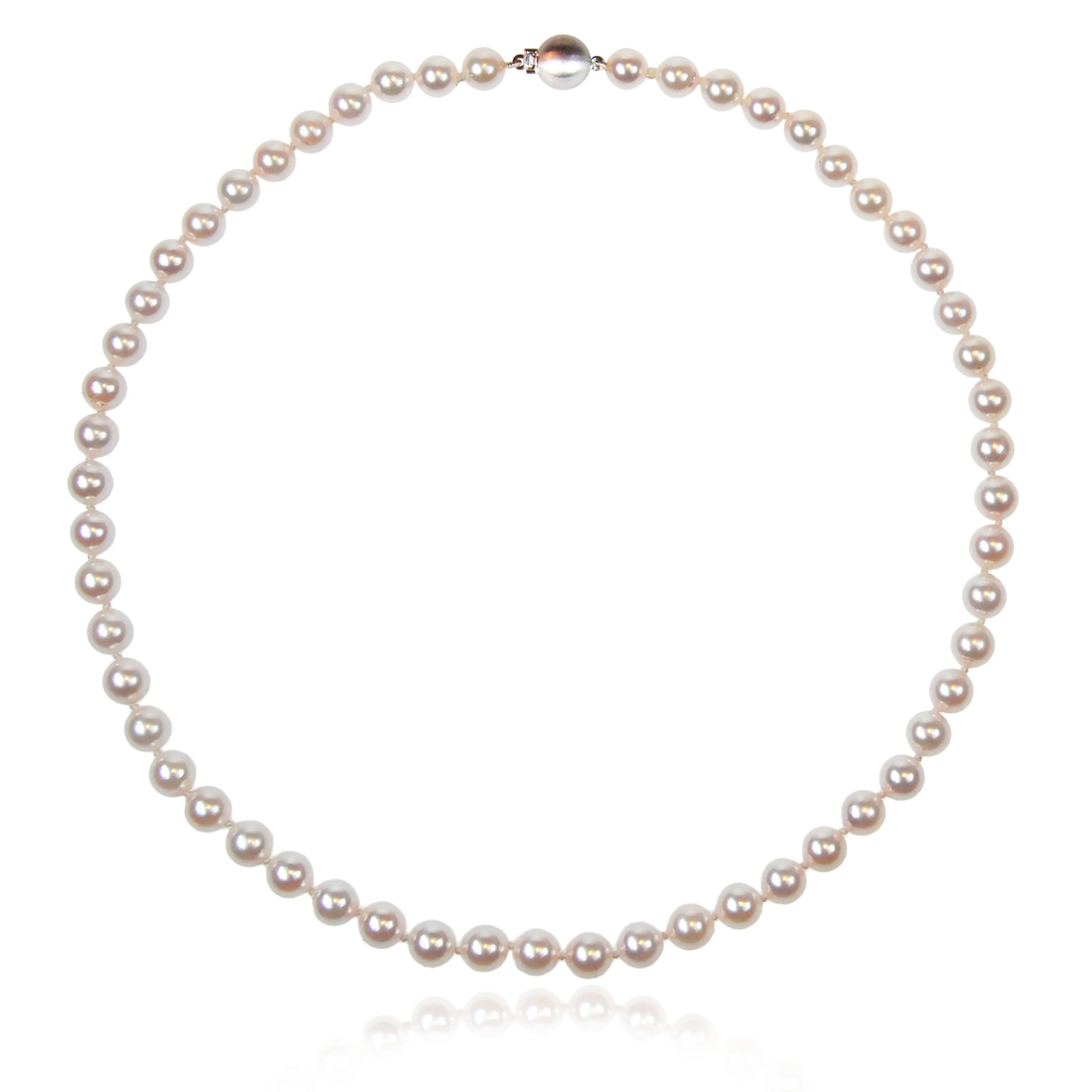 Single Strand Freshwater Pearl Large Necklace