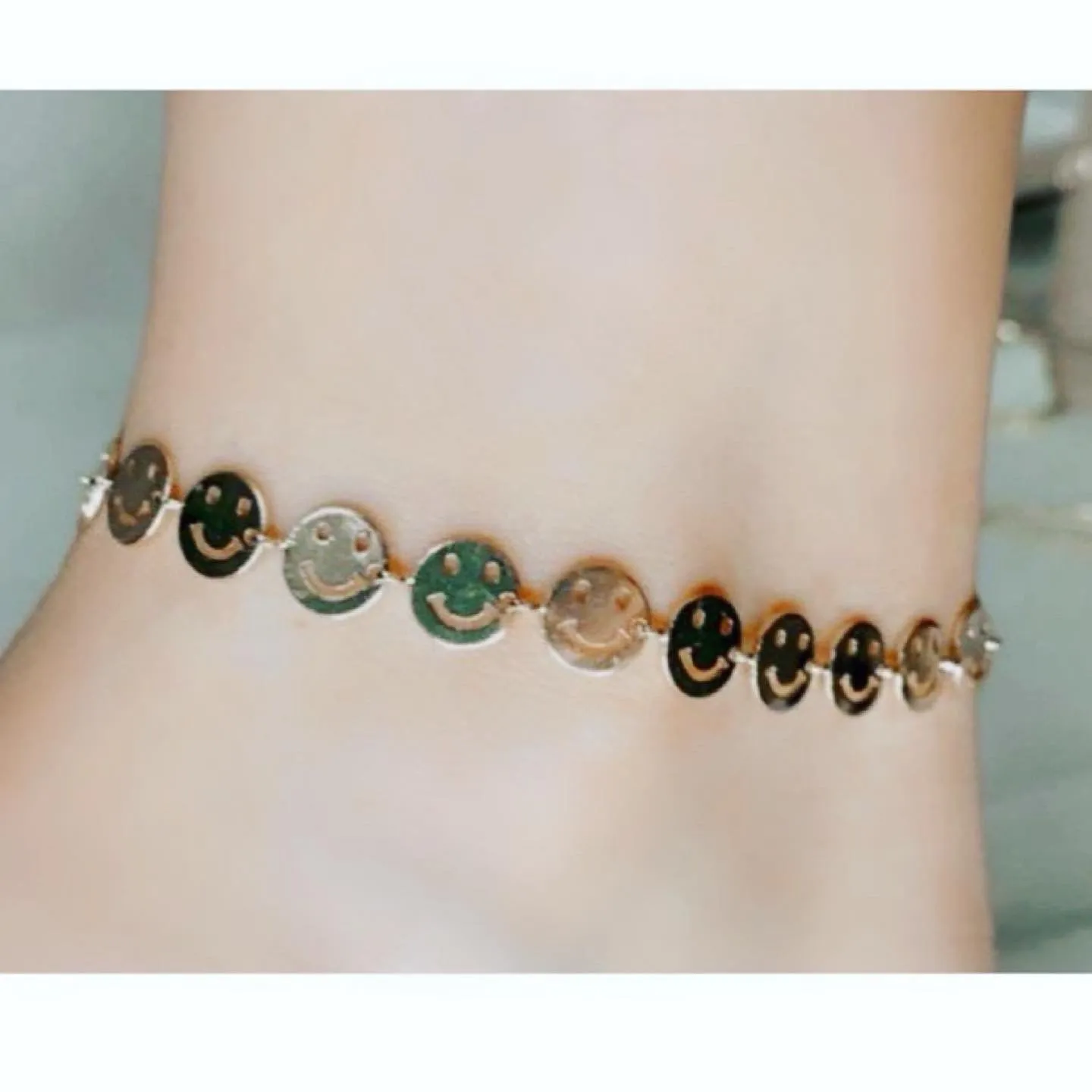 smileys anklets