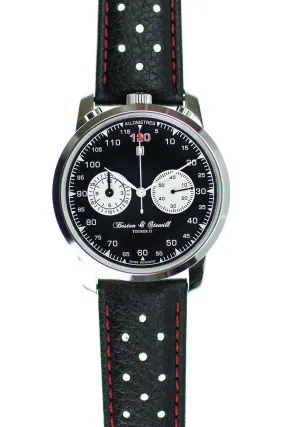 Sold!!! Boston & Stewill Tourer II British Racing Black Dial BullHead Limited Edition