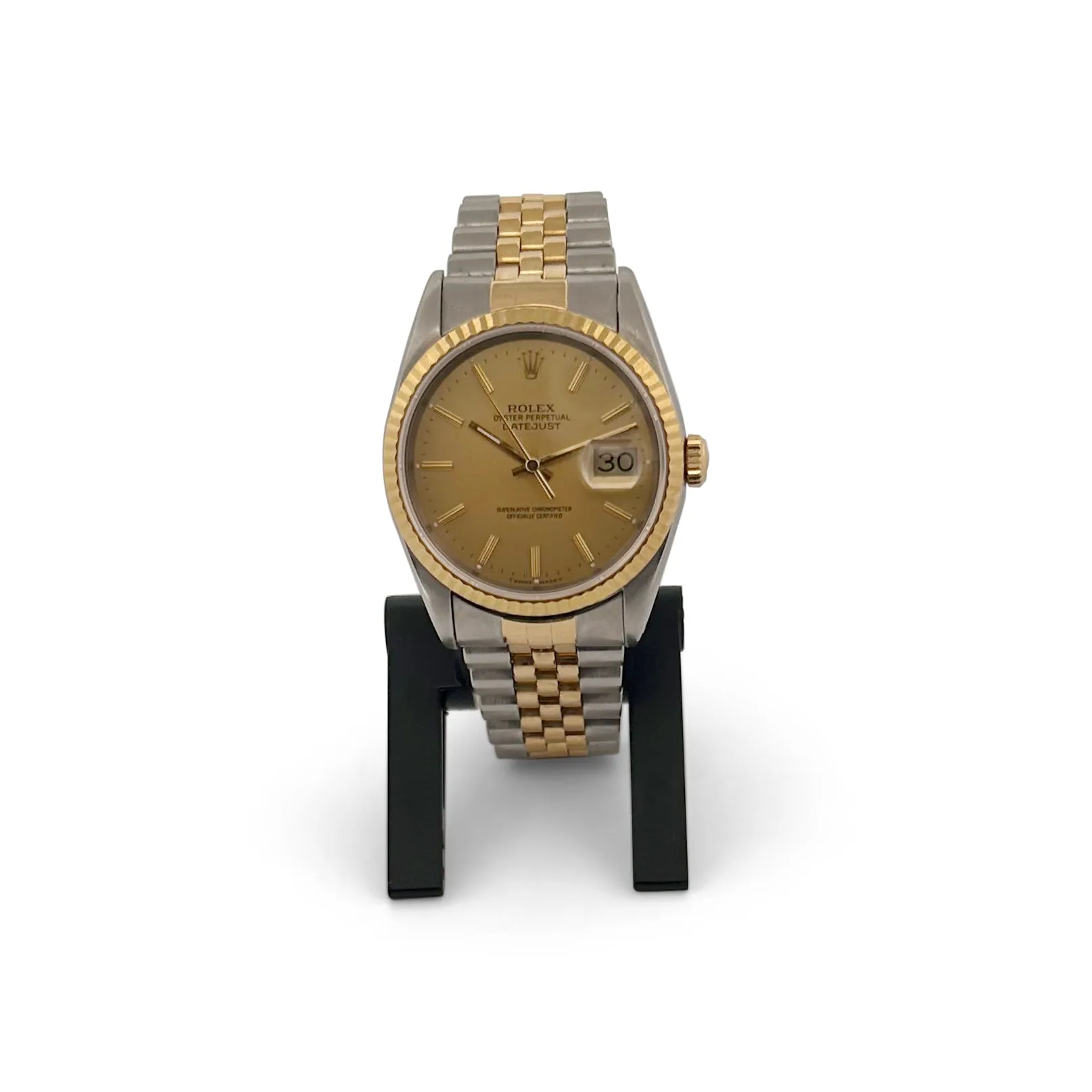 Sold! Rolex Datejust Two-tone 36mm 1991 Watch