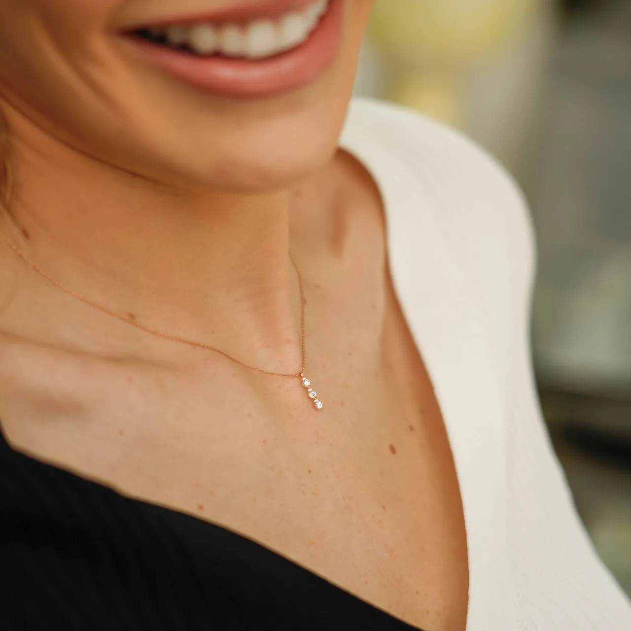 Sophia Ryan Triple Teardrop Necklace