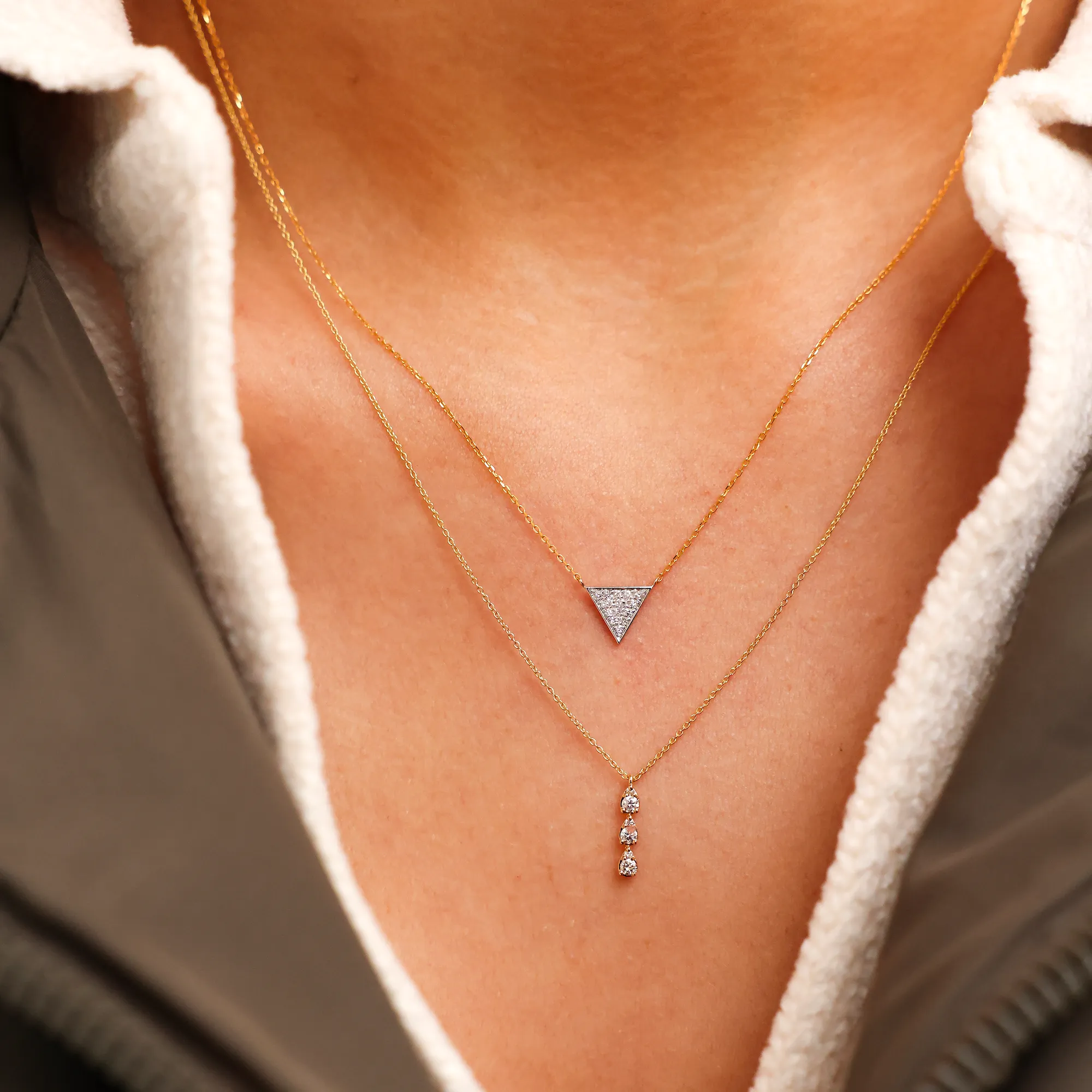 Sophia Ryan Triple Teardrop Necklace