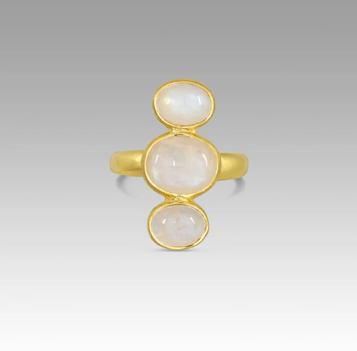 Sophie Theakston Moonstone Trio Ring