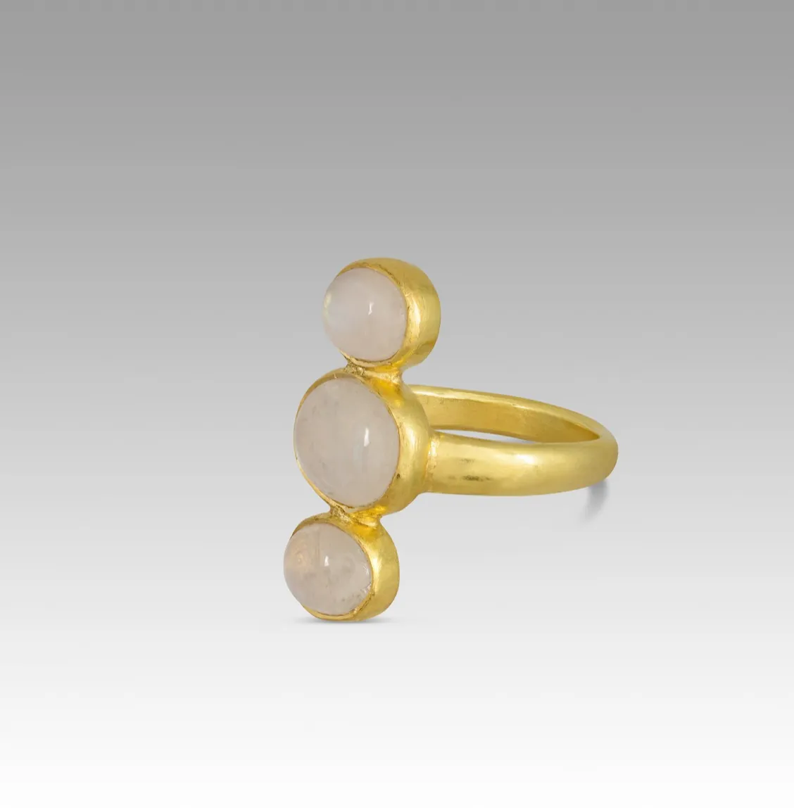 Sophie Theakston Moonstone Trio Ring