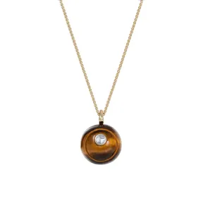 Svadhi tigers eye pendant
