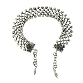 Tabra Jewelry 925 Sterling Silver Anklet Connector Chain Vault AK27 (Small)