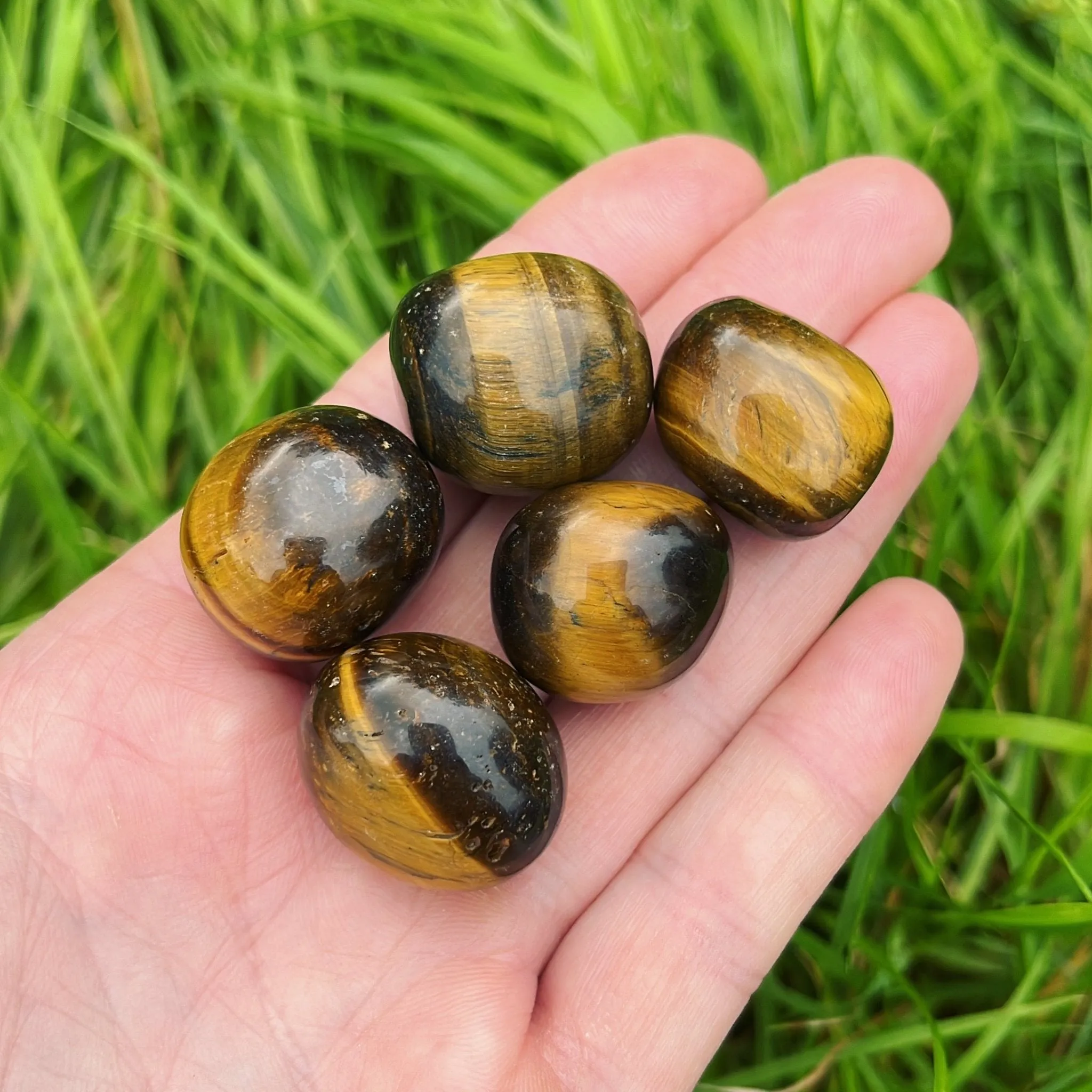 Tiger’s Eye Tumblestone
