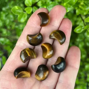 Tiny Tiger’s Eye Moon