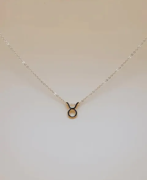Zodiac Symbol Necklace | Taurus | Gold Plated