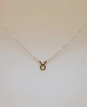 Zodiac Symbol Necklace | Taurus | Gold Plated